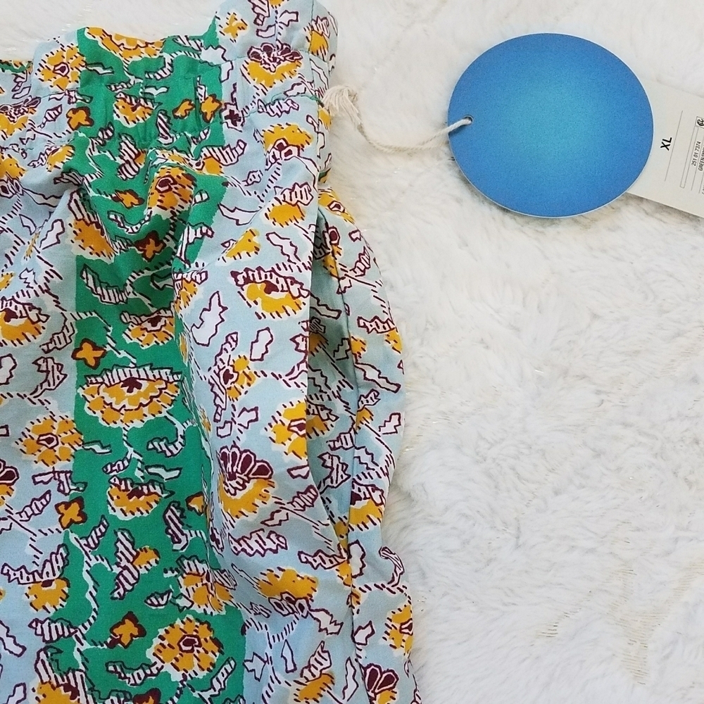 RHODE x Target 2-Piece Set Outfit Whimsical Floral Crop Top & Midi Skirt - Picture 7 of 10